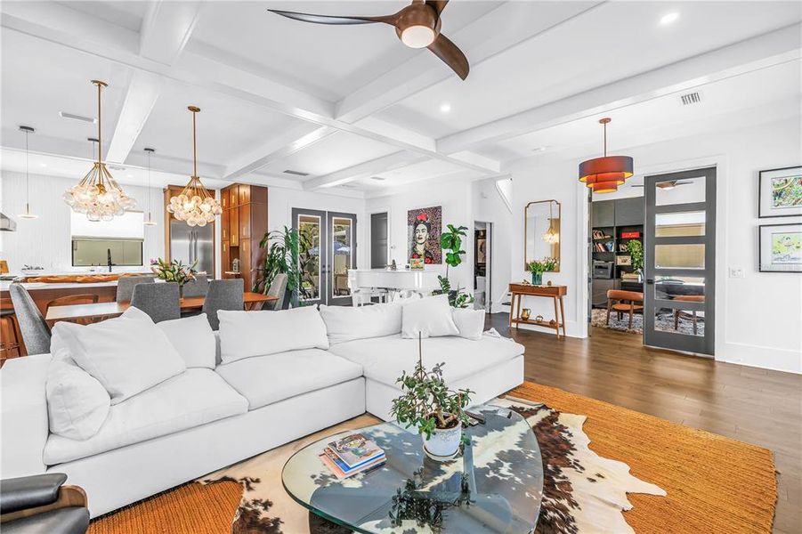Furnished interior view inside a new home in , St. Petersburg (Image 56).