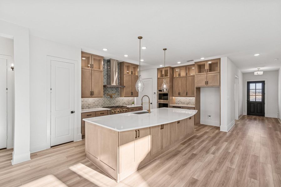 Furnished interior view inside a new home in The Meadows at Imperial Oaks, Conroe (Image 14).