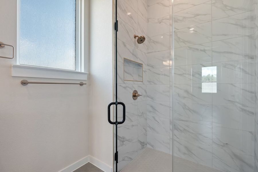 Furnished interior view inside a new home in Arbor Collection At Wolf Ranch, Georgetown (Image 16).