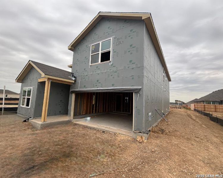 In-progress construction of a new home in , Schertz, TX (Image 25).