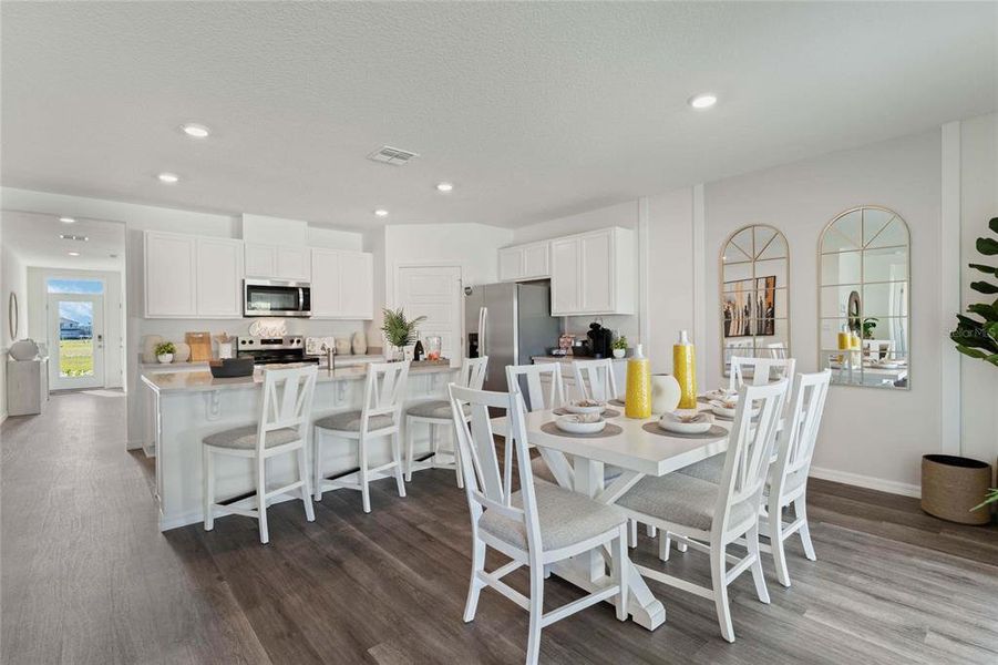 Furnished interior view inside a new home in , Lakeland (Image 4).