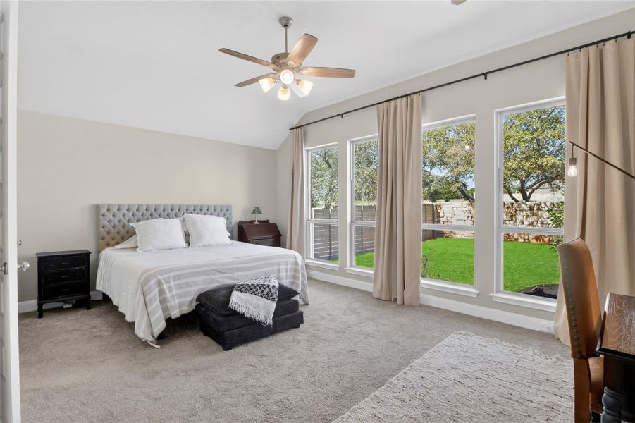 Furnished interior view inside a new home in Wolf Ranch, Georgetown (Image 15).
