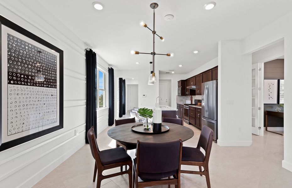 Furnished interior view inside a new home in Costa Pointe, Vero Beach (Image 24). Furnished interior view inside a new home in Costa Pointe, Vero Beach (Image 24).