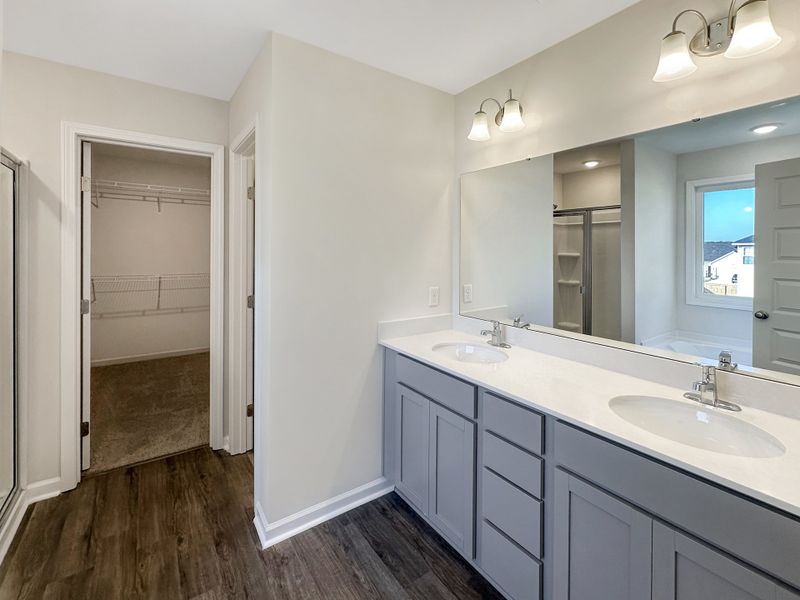 Furnished interior view inside a new home in Tranquil South, Hinesville (Image 9).