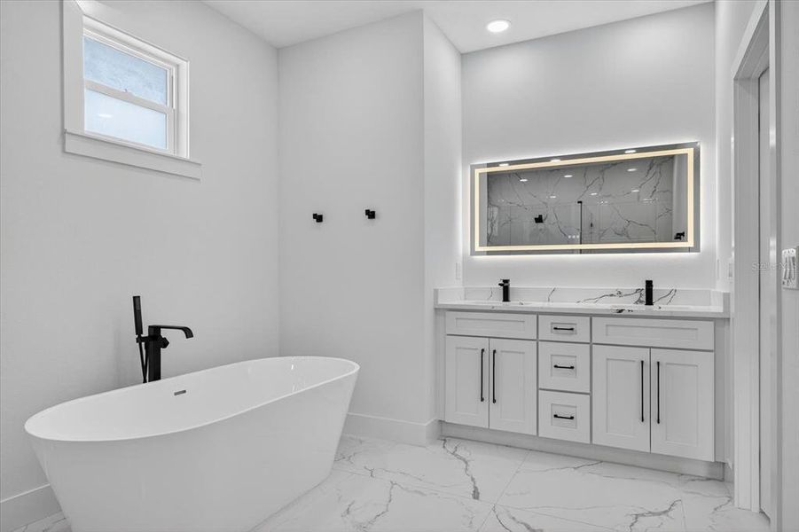 Furnished interior view inside a new home in , Tampa (Image 15).