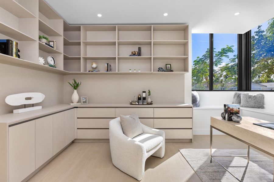 Furnished interior view inside a new home in , Boca Raton (Image 47).