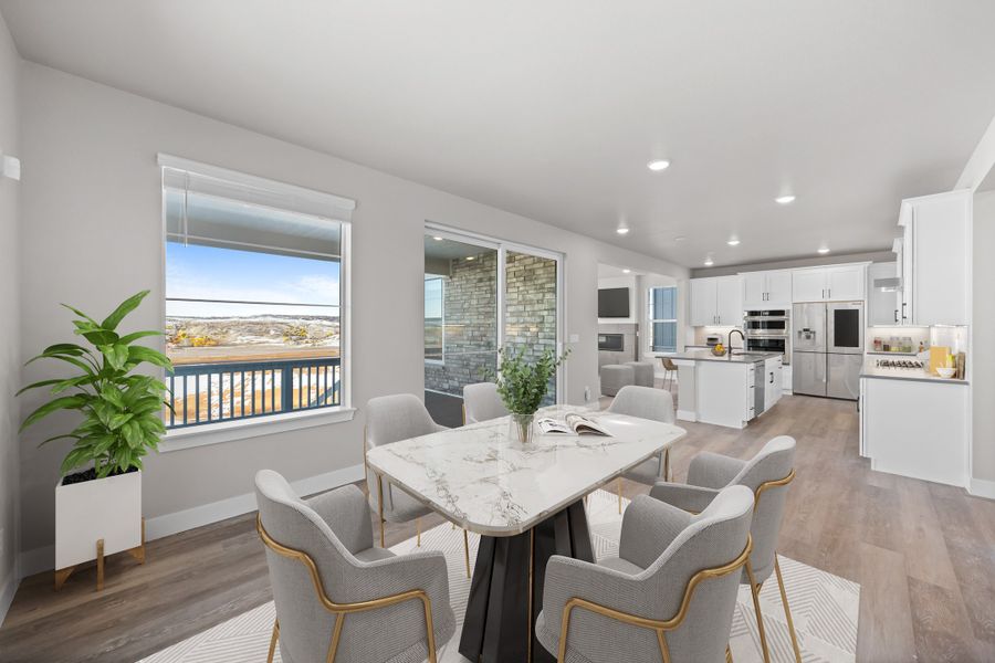 Representative furnished interior of a home built from the 5 by Trumark Homes in Trumark Homes at Sterling Ranch, Littleton (Image 7).