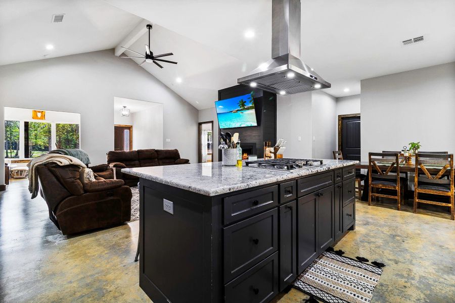 Furnished interior view inside a new home in , Livingston (Image 10).