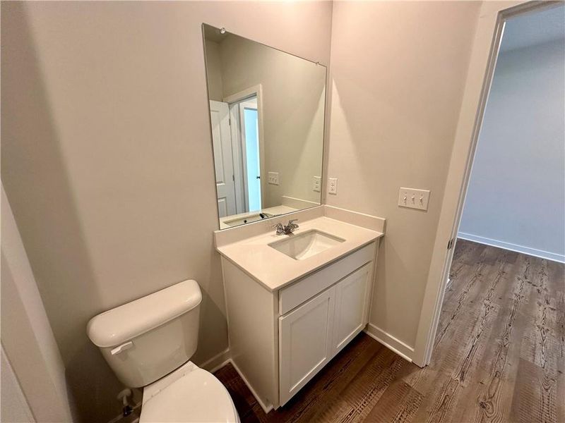 Furnished interior view inside a new home in Reserve at Gum Springs, Jefferson (Image 8).