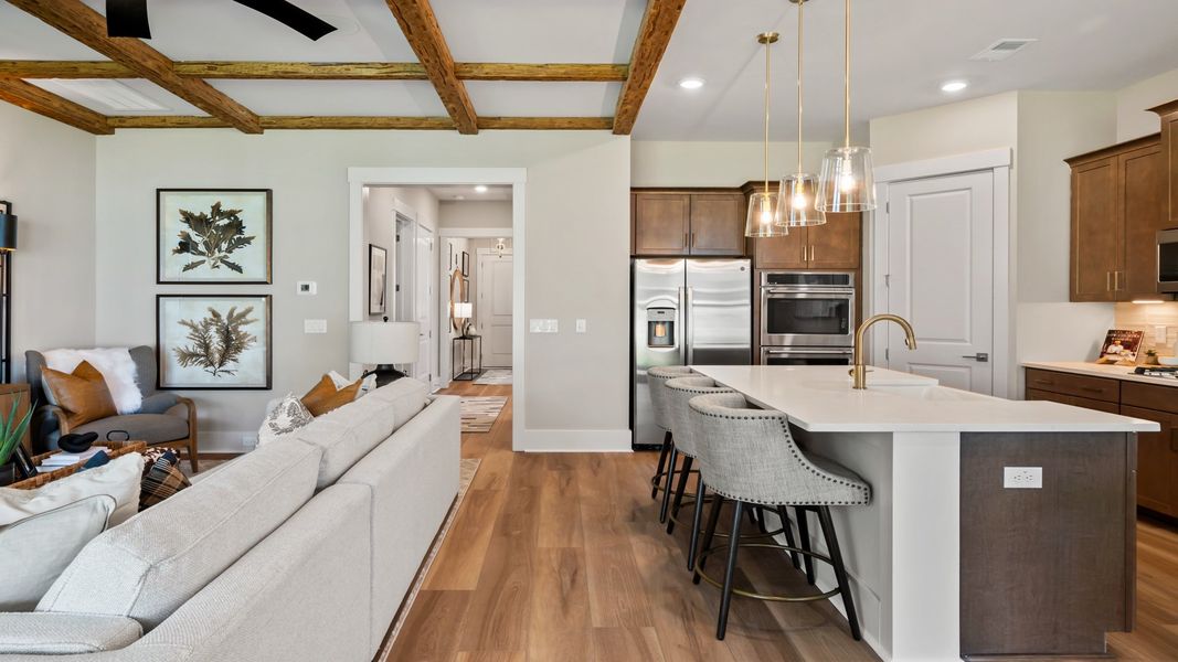 Representative furnished interior of a home built from the Traveler by DRB Elevate. in Summerwind Crossing at Lakes of Cane Bay, Summerville (Image 13).