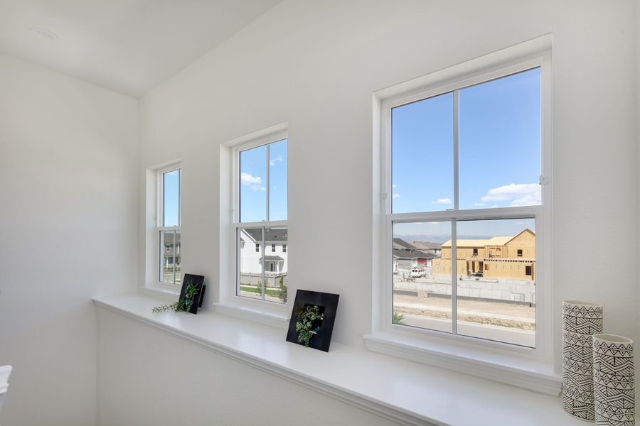 Furnished interior view inside a new home in Westerly, Erie (Image 39).