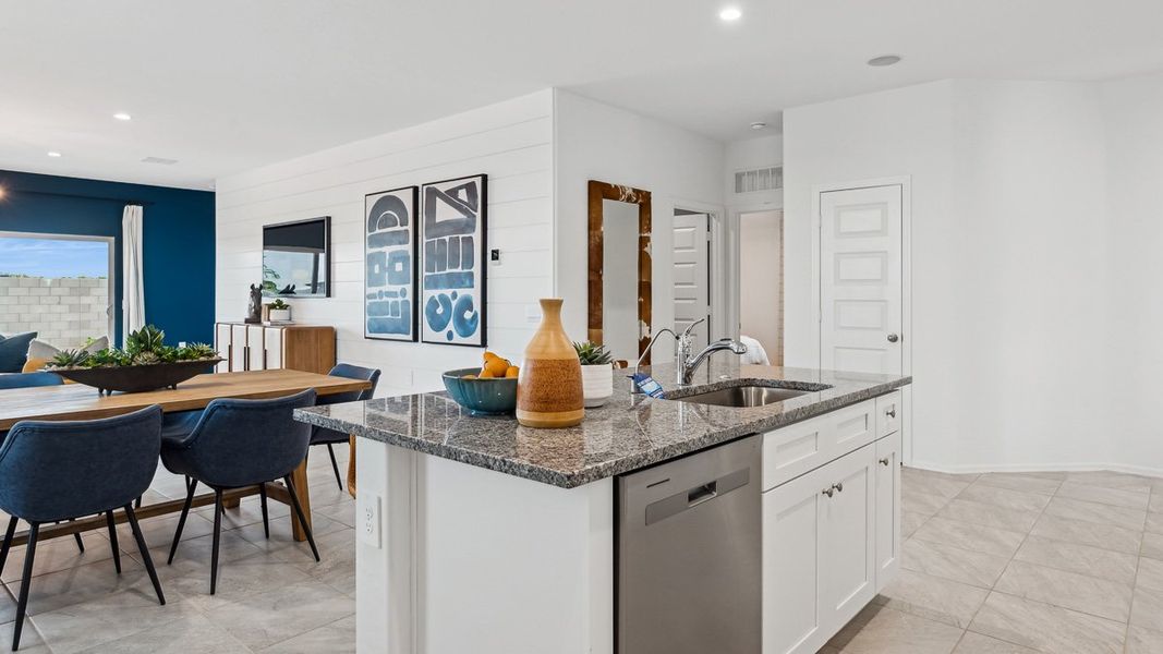 Furnished interior view inside a new home in Heartland Ranch, Coolidge (Image 9).