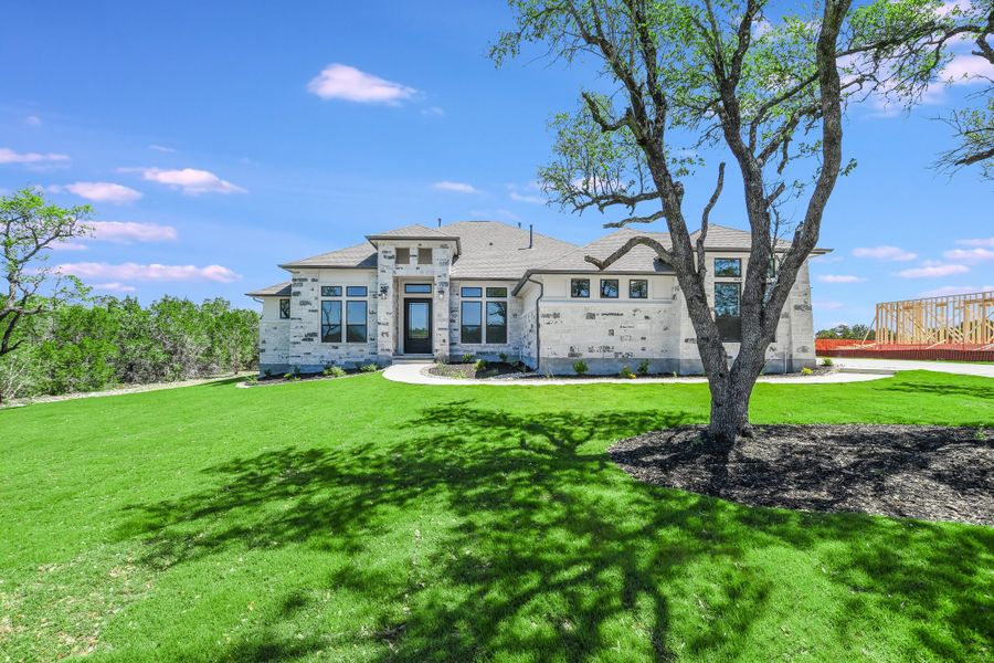 Image 547 representing the San Simeon I by Giddens Homes in Clearwater Ranch, Liberty Hill, TX.