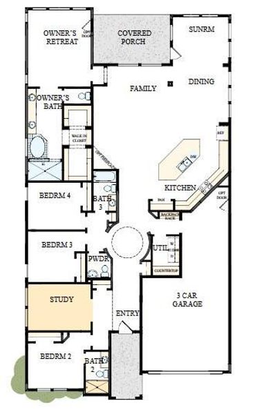 The success of a floor plan is the way you can move through it…You’ll be amazed at how well this home lives…We call it traffic patterns.
