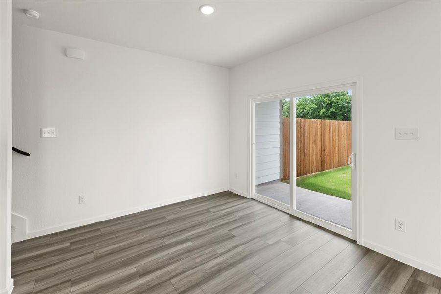 Spacious, unfurnished interior of a new home in Coyote Meadows, Anna (Image 20). Spacious, unfurnished interior of a new home in Coyote Meadows, Anna (Image 20).