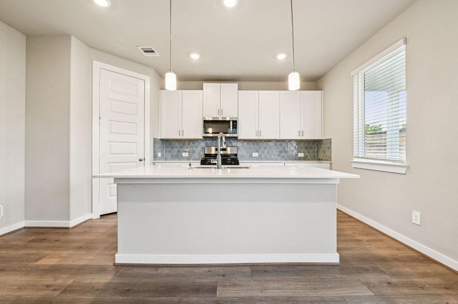 Photo is not of the actual home, but is an inspirational photo of builder’s model home and may depict options, furnishings, and/or decorator features that are not included