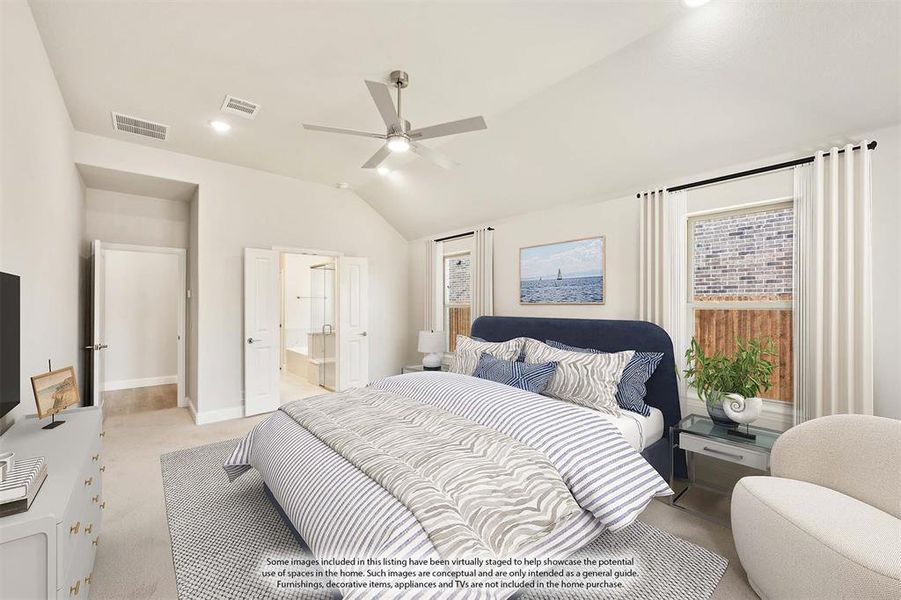 Furnished interior view inside a new home in Addison Hills, Cedar Hill (Image 20).