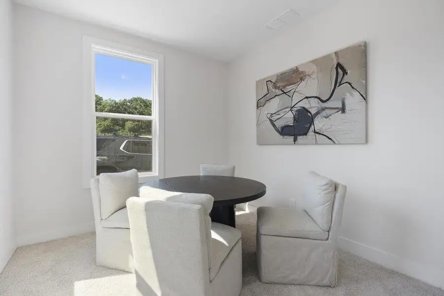 Furnished interior view inside a new home in , Atlanta (Image 12).