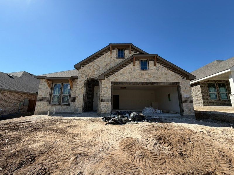 In-progress construction of a new home in Waterford Park, Weatherford, TX (Image 4). In-progress construction of a new home in Waterford Park, Weatherford, TX (Image 4).