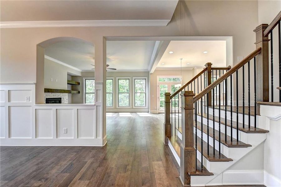 Spacious, unfurnished interior of a new home in Bellmoore Park, Duluth (Image 47).