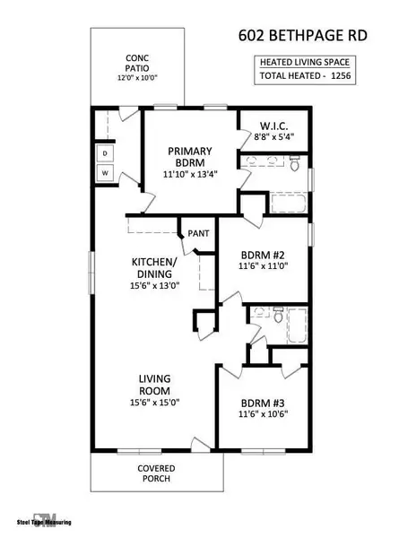 What a functional ranch floor plan! What a functional ranch floor plan!