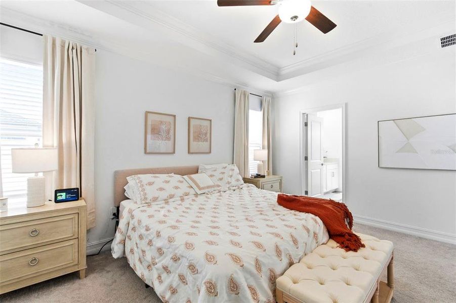 Furnished interior view inside a new home in , Palmetto (Image 39).