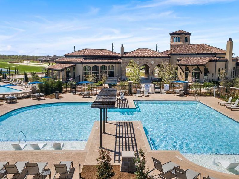 Neighborhood Pool area Neighborhood Pool area