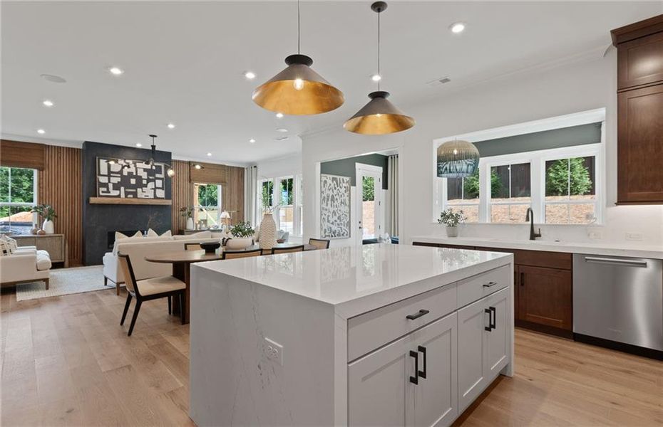 Furnished interior view inside a new home in Silverwood, Cumming (Image 24). Furnished interior view inside a new home in Silverwood, Cumming (Image 24).