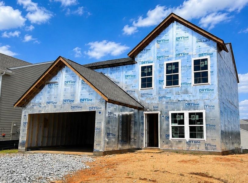 In-progress construction of a new home in Cherry Glen, Euharlee, GA (Image 6). In-progress construction of a new home in Cherry Glen, Euharlee, GA (Image 6).