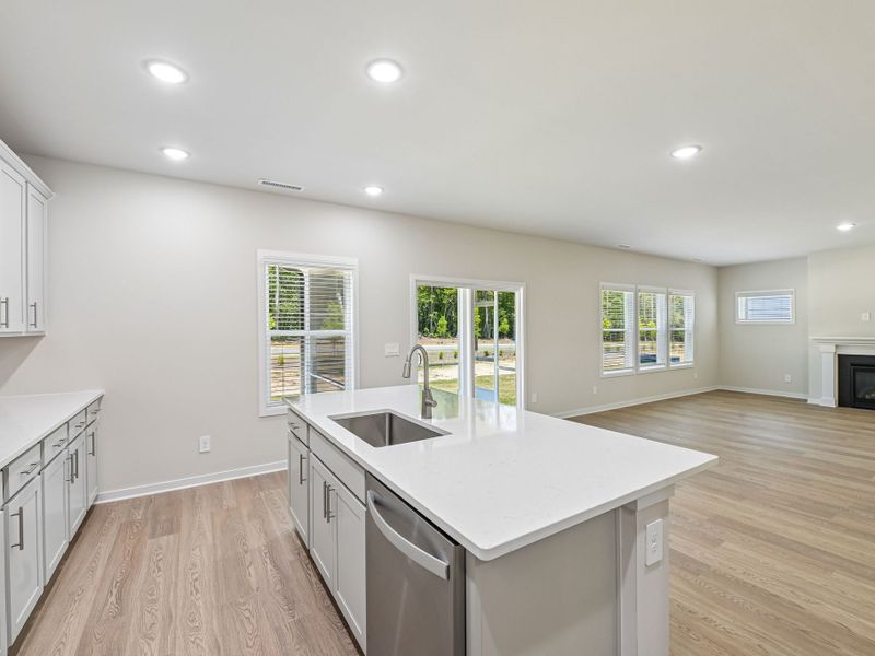 Furnished interior view inside a new home in Marshburn Landing - Signature Series, Wendell (Image 6). Furnished interior view inside a new home in Marshburn Landing - Signature Series, Wendell (Image 6).