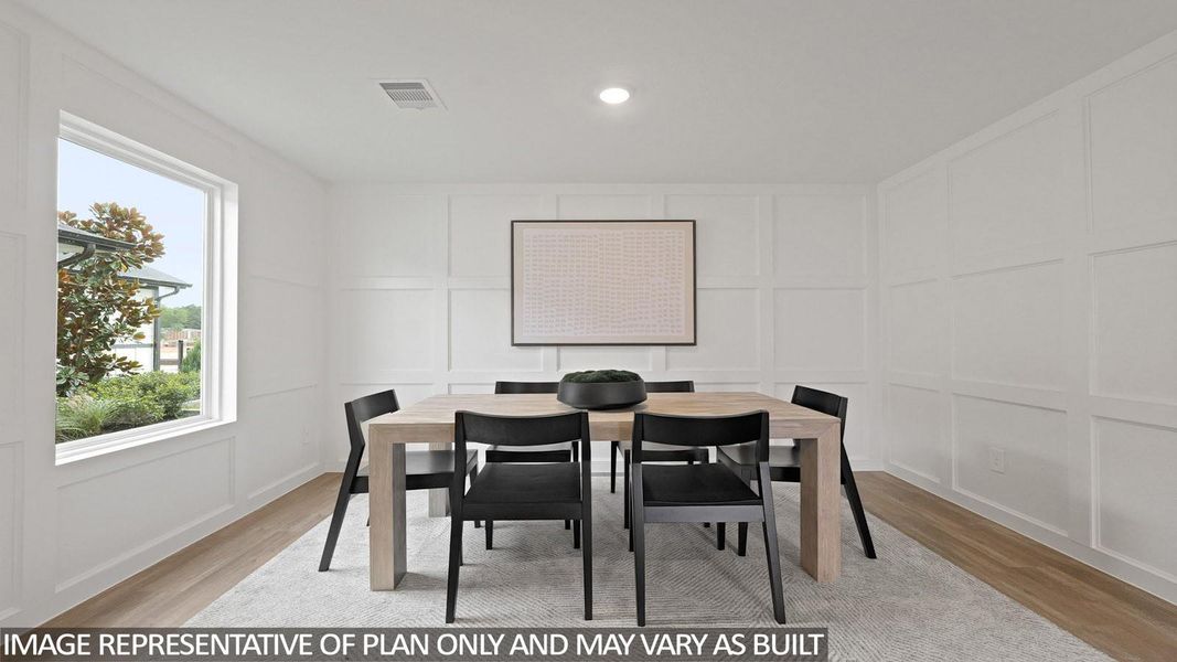 Furnished interior view inside a new home in Sunset Valley, Hockley (Image 8).