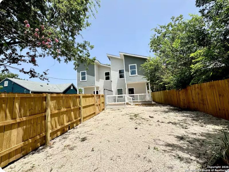 Exterior details and patio area of a home in , San Antonio (Image 18).