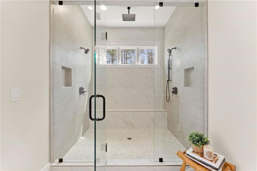 Furnished interior view inside a new home in , Hoschton (Image 17).