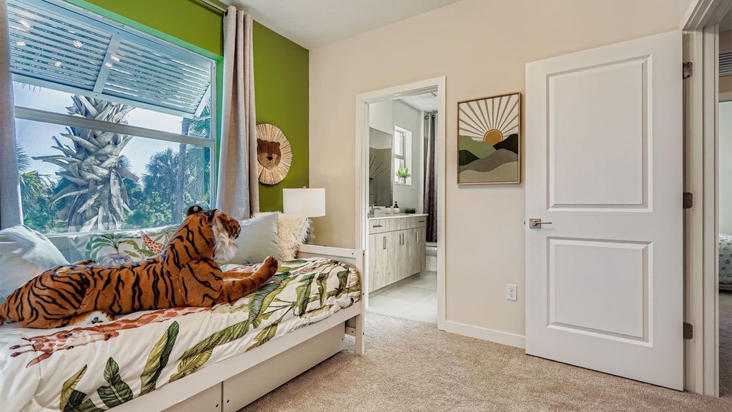 Representative furnished interior of a home built from the Bondi by D.R. Horton in Lakeside Landing, Royal Palm Beach (Image 24).