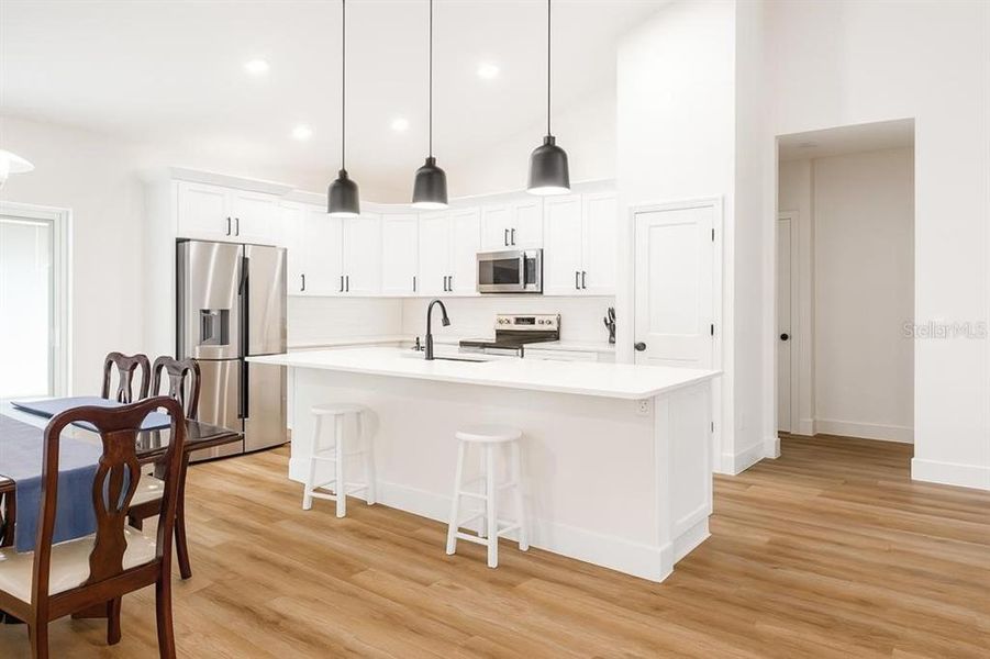 Furnished interior view inside a new home in , Deltona (Image 8).