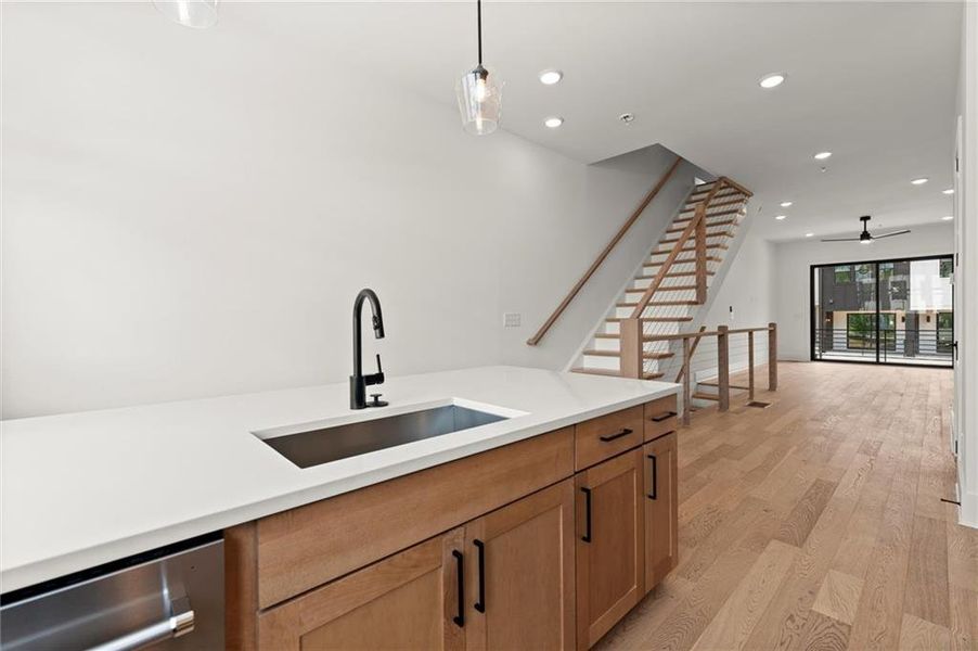 Furnished interior view inside a new home in , Alpharetta (Image 4).