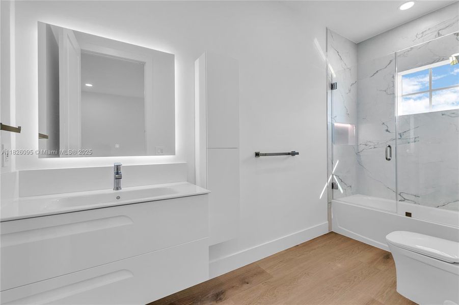 Furnished interior view inside a new home in Arden: The Waterford Collection, Loxahatchee (Image 5).