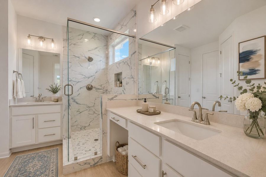 *Virtually Staged Primary Bath* *Virtually Staged Primary Bath*