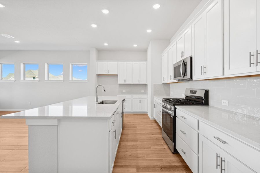 Furnished interior view inside a new home in Escondido 50' Homesites, Magnolia (Image 9).