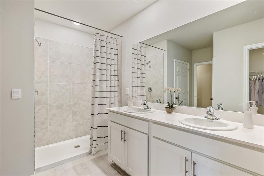 Furnished interior view inside a new home in Burnt Store Village, Punta Gorda (Image 13).