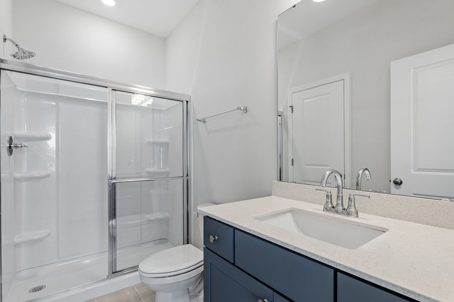 Furnished interior view inside a new home in Renaissance at White Oak, Garner (Image 17). Furnished interior view inside a new home in Renaissance at White Oak, Garner (Image 17).