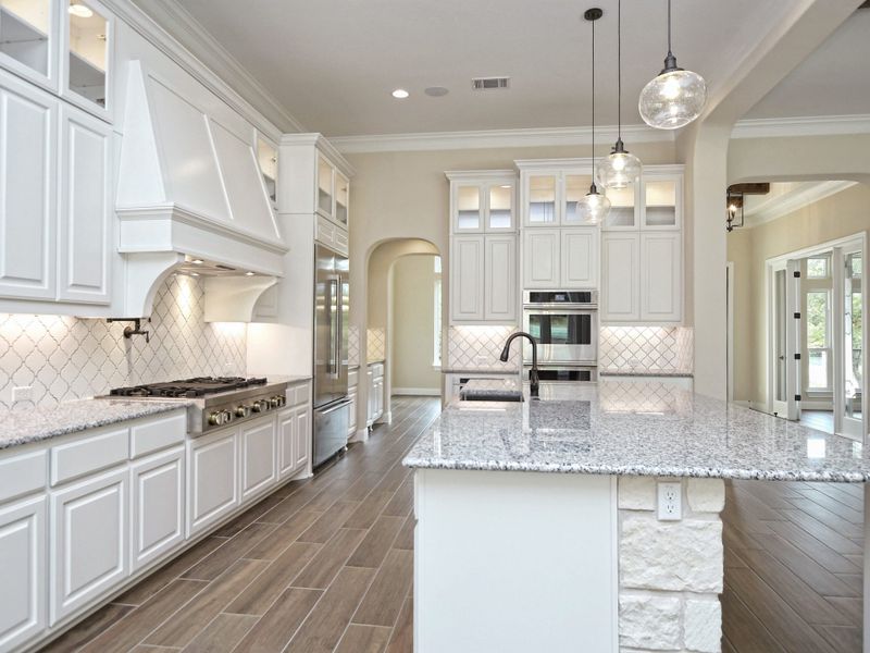Representative furnished interior of a home built from the Coronado I by Giddens Homes in Clearwater Ranch, Liberty Hill (Image 68).