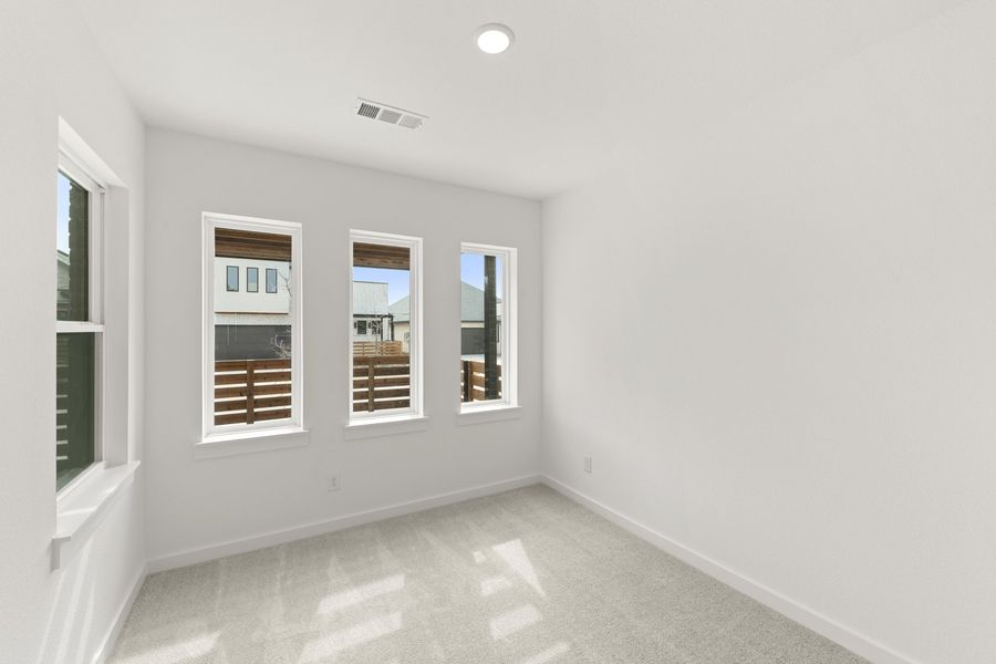 Spacious, unfurnished interior of a new home in Willow Grove Single-Family Homes, Melissa (Image 37). Spacious, unfurnished interior of a new home in Willow Grove Single-Family Homes, Melissa (Image 37).