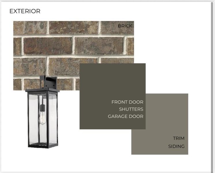 Sample of building materials used in homes in White Oak, Arlington (Image 5). Sample of building materials used in homes in White Oak, Arlington (Image 5).