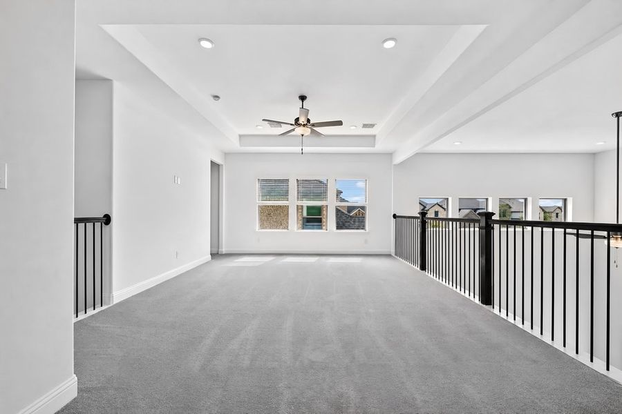 Spacious, unfurnished interior of a new home in The Ridge at Northlake, Northlake (Image 25). Spacious, unfurnished interior of a new home in The Ridge at Northlake, Northlake (Image 25).
