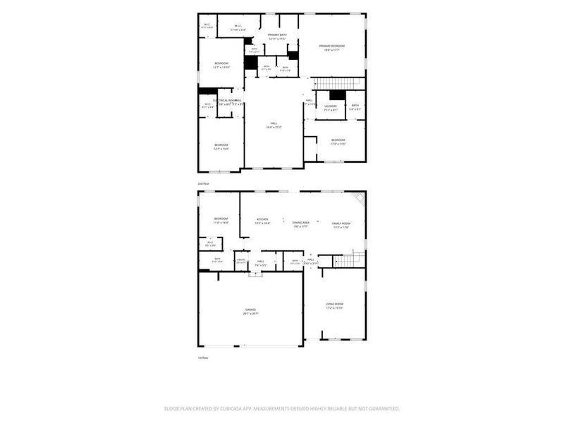 2D floor plan layout of this home in The Enclave at Flat Rock Hills, Stonecrest, GA (Image 7). 2D floor plan layout of this home in The Enclave at Flat Rock Hills, Stonecrest, GA (Image 7).