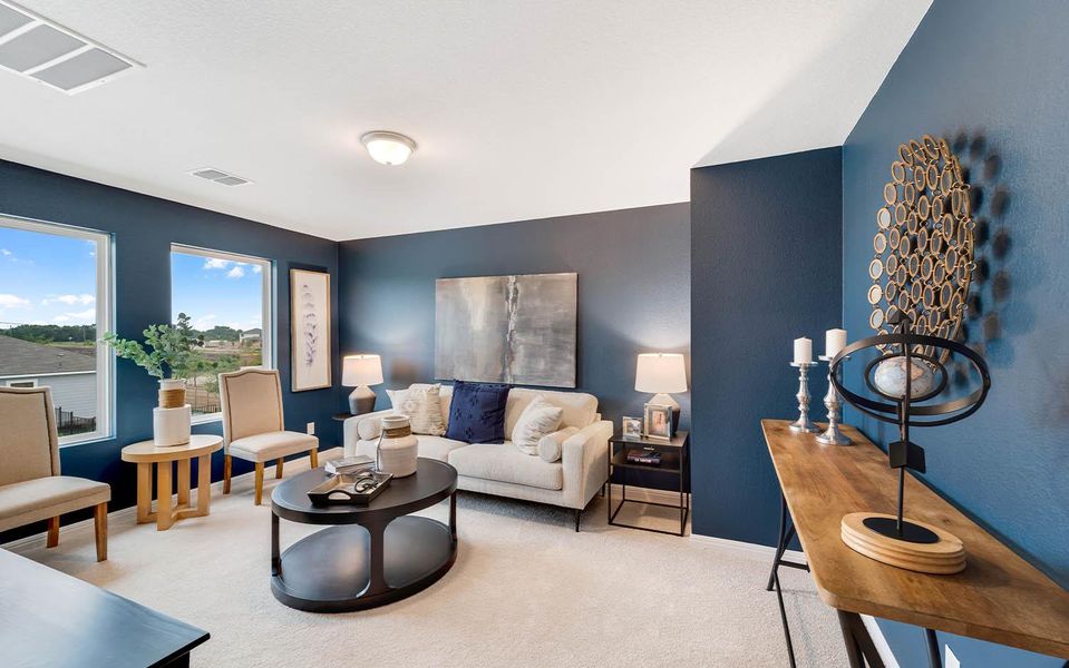 Furnished interior view inside a new home in Cool Water, Jarrell (Image 11).