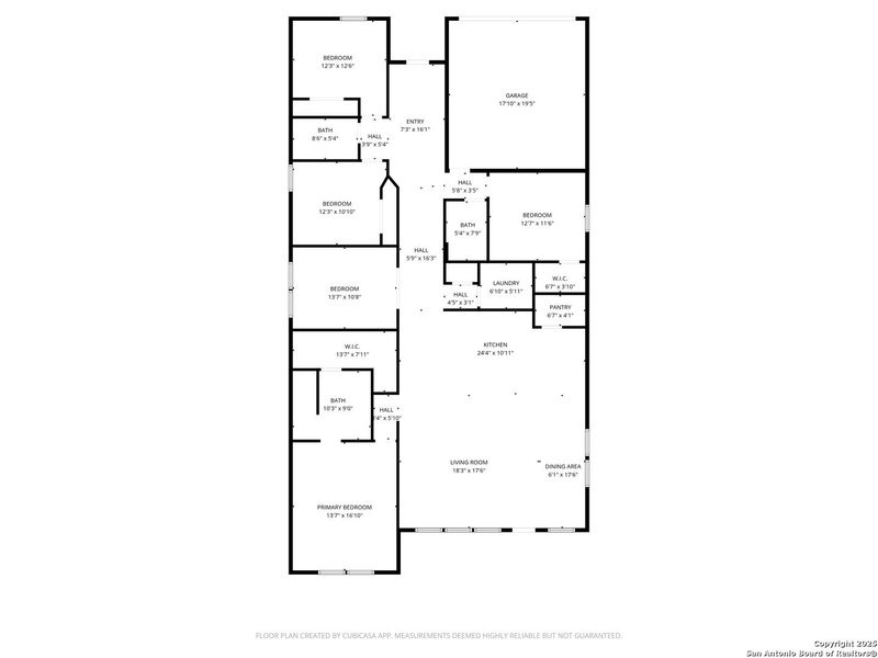 2D floor plan layout of this home in Johnson Ranch: Westfield Collection, Bulverde, TX (Image 3). 2D floor plan layout of this home in Johnson Ranch: Westfield Collection, Bulverde, TX (Image 3).