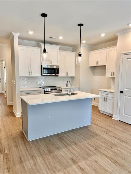 Furnished interior view inside a new home in Medlock Park, Austell (Image 22).