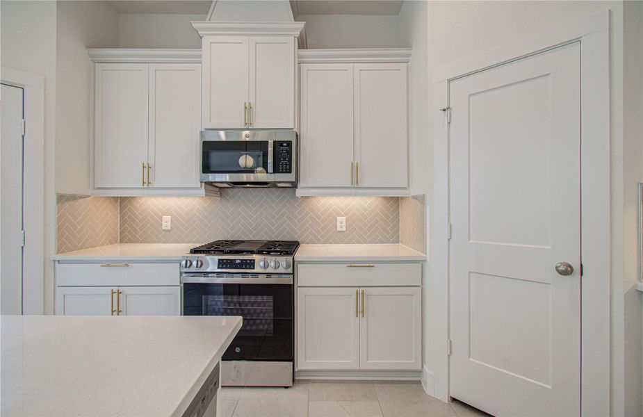 Furnished interior view inside a new home in , Cypress (Image 14).